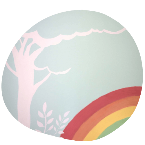 Kinderzimmer Regenbogen Mädchen